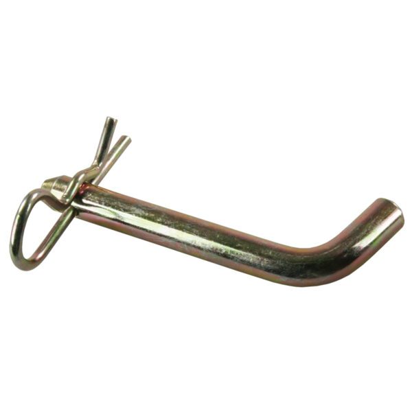 A bent hook with a large loop on it.