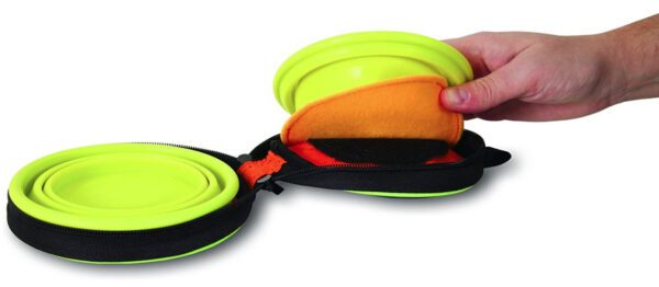 Petmate Silicone Travel Duo Bowl Medium - Image 2