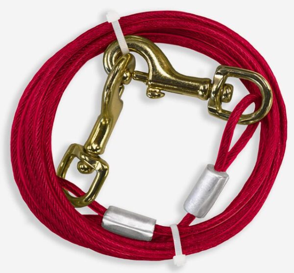 Four Paws Walk-About Puppy Tie-Out Cable for Dogs up to 25 lbs - Image 4