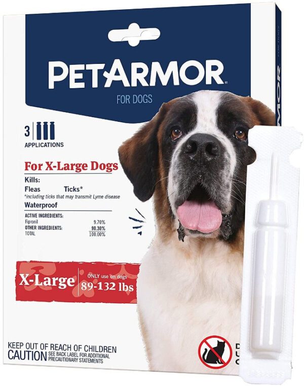 PetArmor Flea and Tick Treatment for X-Large Dogs (89-132 Pounds) - Image 2